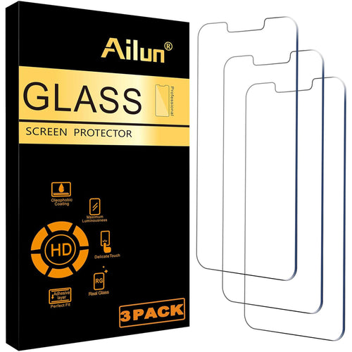 Ailun 3 Pack Screen Protector for iPhone 17e/16e/14/13/13 Pro