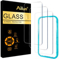 Ailun 3 Pack Screen Protector for iPhone 17 Pro, Tempered Glass