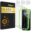 Ailun Screen Protector + Camera Lens Protector for iPhone 16 Pro, 3+3 Pack